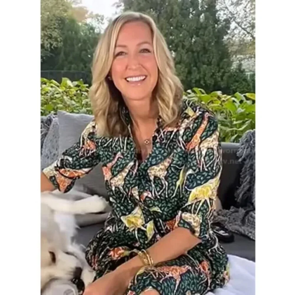 💕J.CREW💕 Shirtdress ~ Giraffes Print XXS NWOT